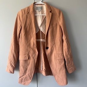 HM PEACH BLAZER US SIZE 6